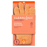 Cleanlogic Bath & Body Exfoliating Body Gloves
